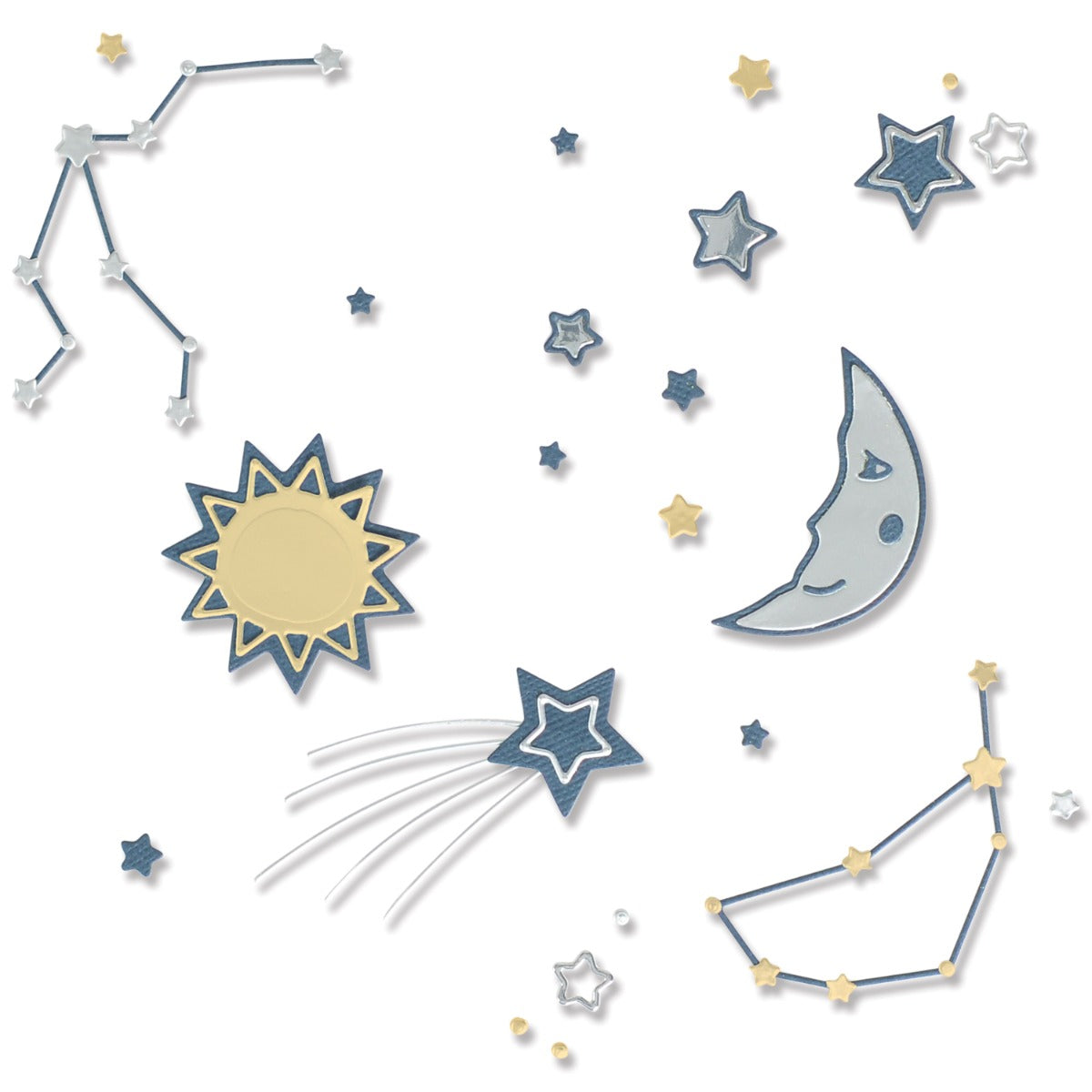 sizzix-thinlits-night-light-stanzschablonen-12-tlg-mond-sterne image 1