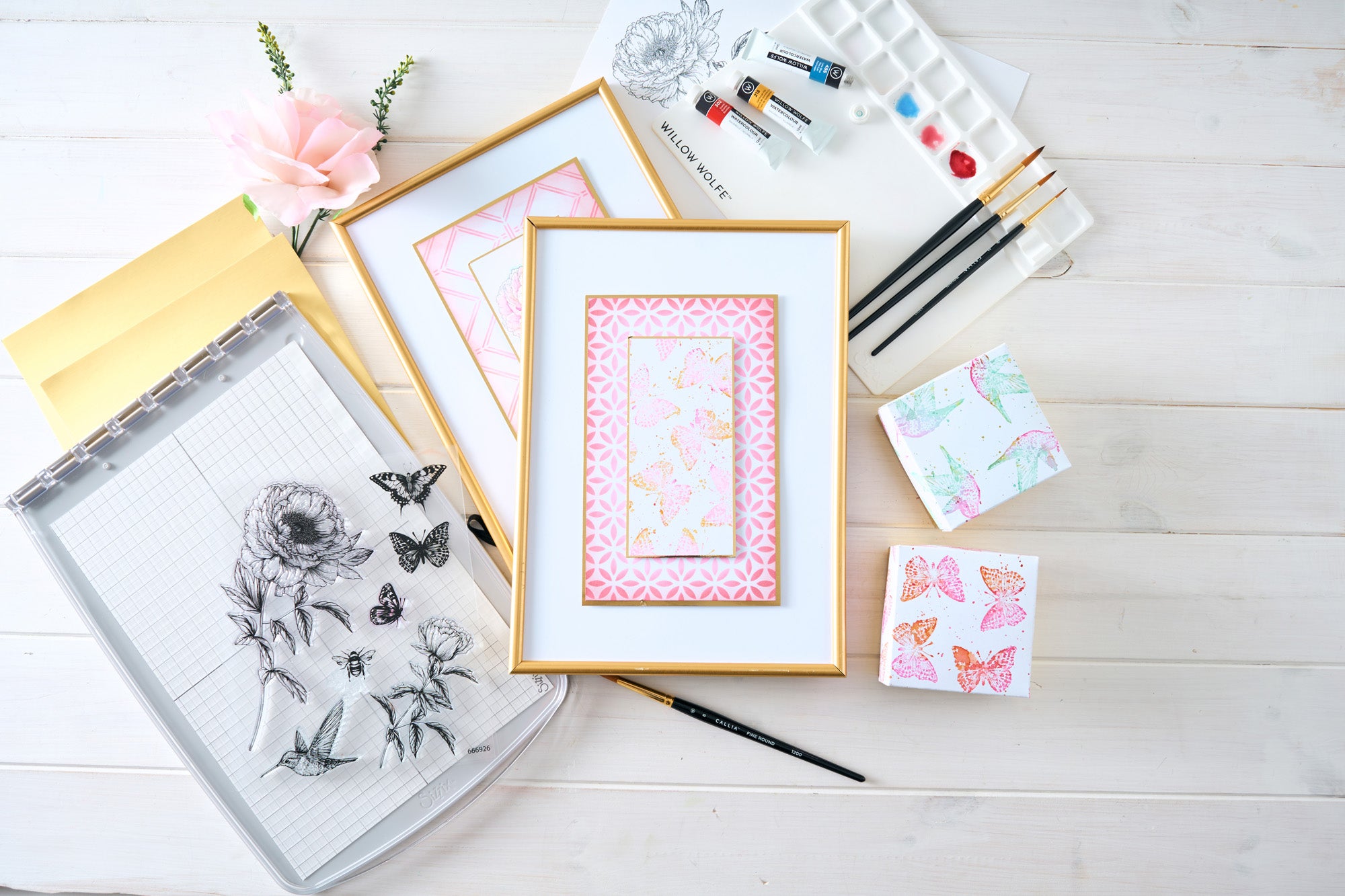 sizzix-studio-flowers-and-creatures-stempelset-7-tlg-blumen image 4