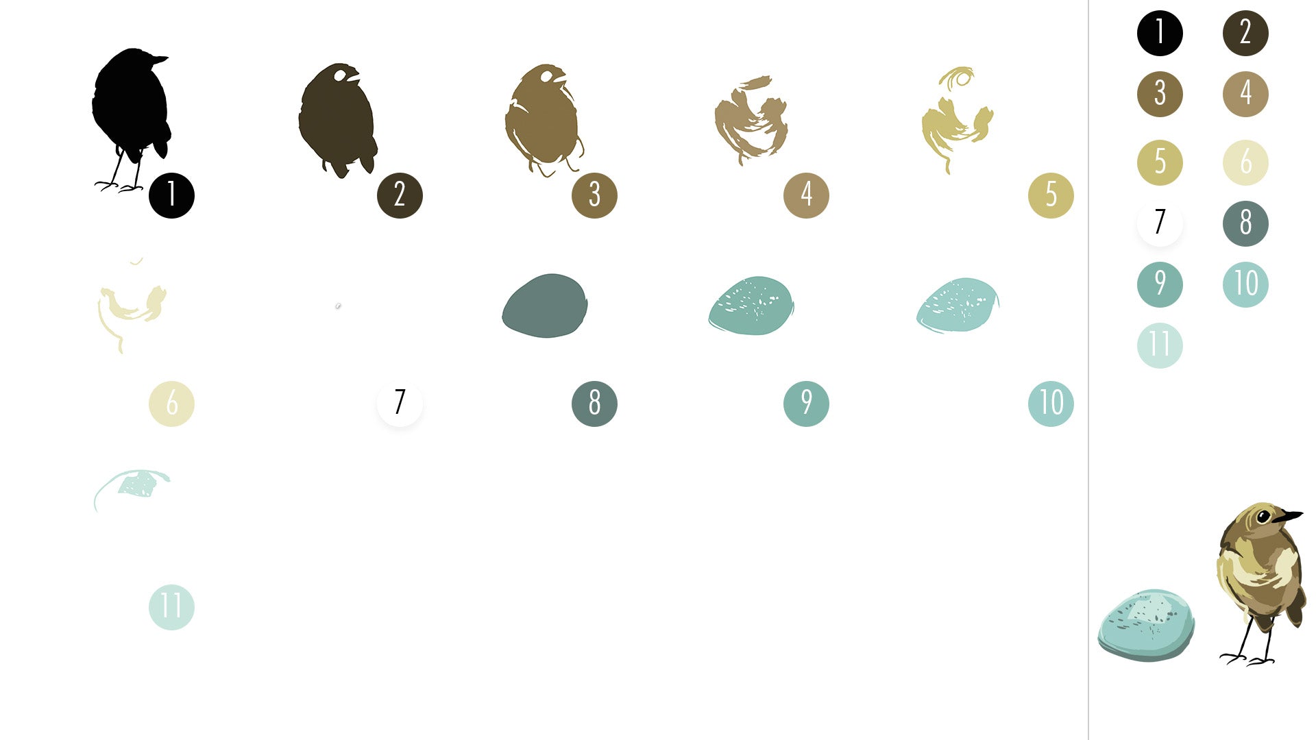 sizzix-thinlits-bird-egg-colorize-stanzschablonen-11tlg image 3