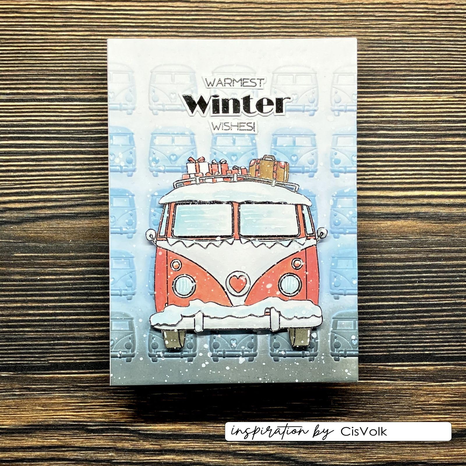 vaessen-creative-cut-easy-hippie-bus-silikonstempel-13-tlg-klar image 3