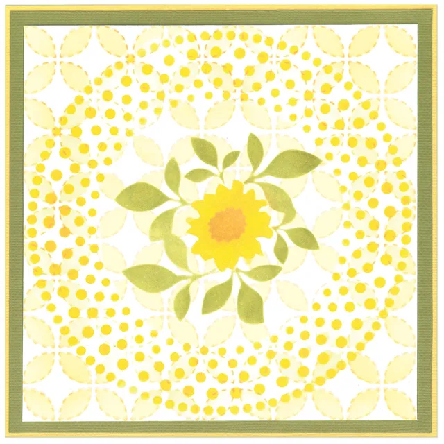 sizzix-layered-stencils-plate-and-pattern-4er-schablonen-set image 1