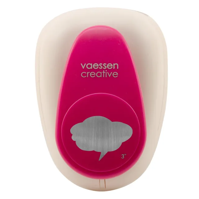 vaessen-creative-cut-easy-motivstanzer-text-wolke-papierstanzer image 1