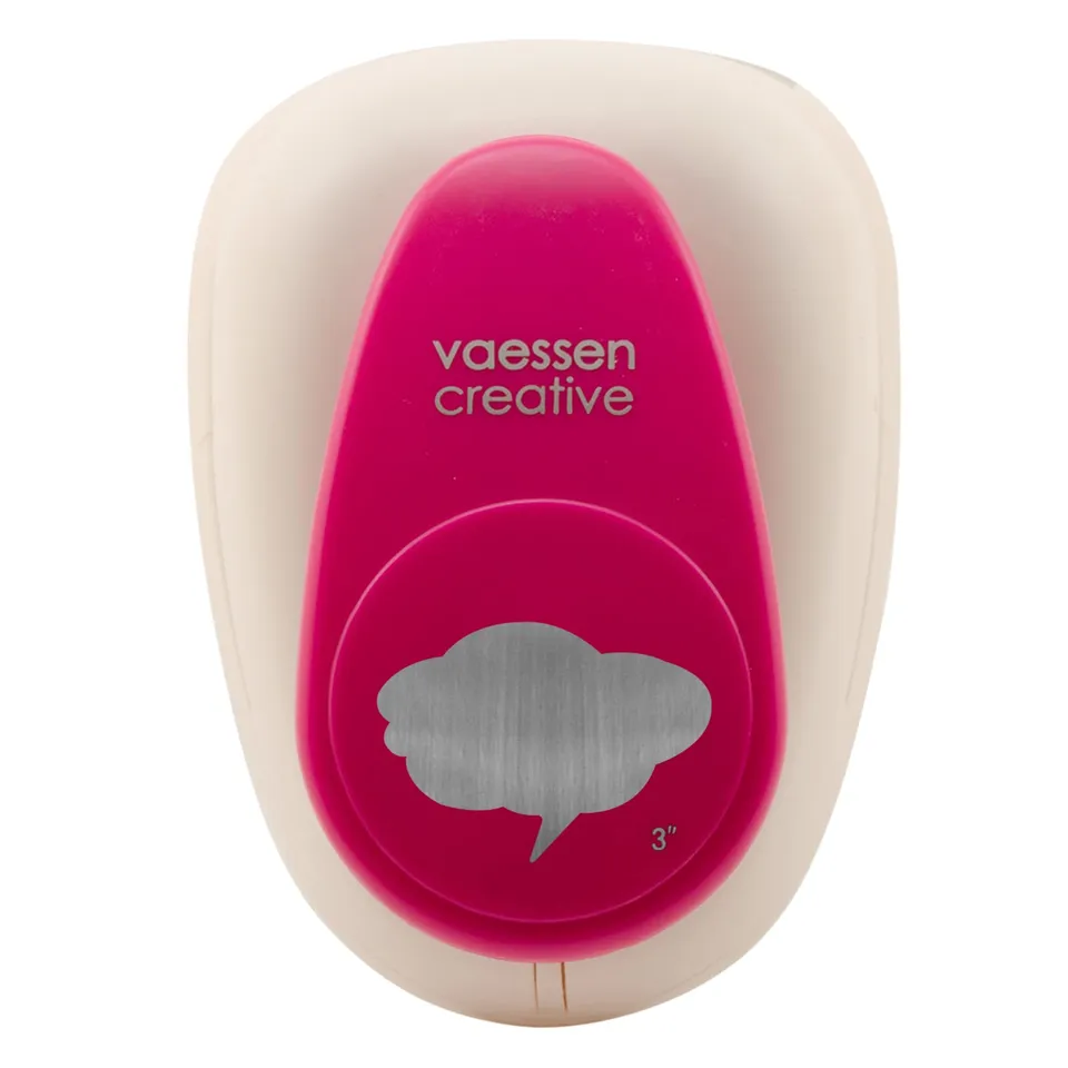 vaessen-creative-cut-easy-motivstanzer-text-wolke-papierstanzer image 1