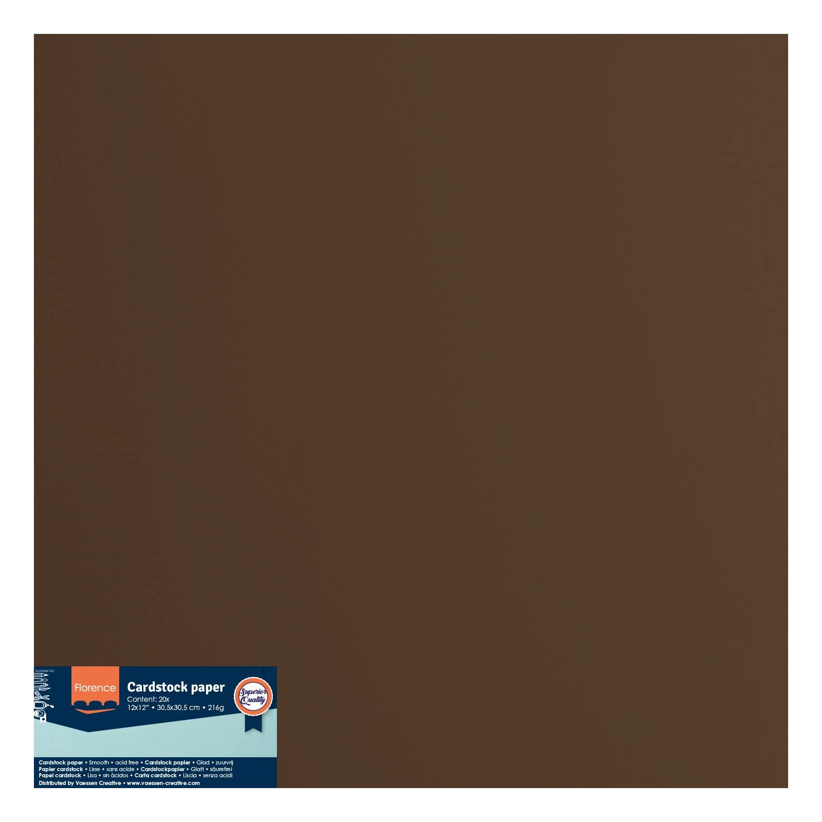 florence-cardstock-papier-30-5x30-5-cm-hazelnut-braun-20-bogen image 6