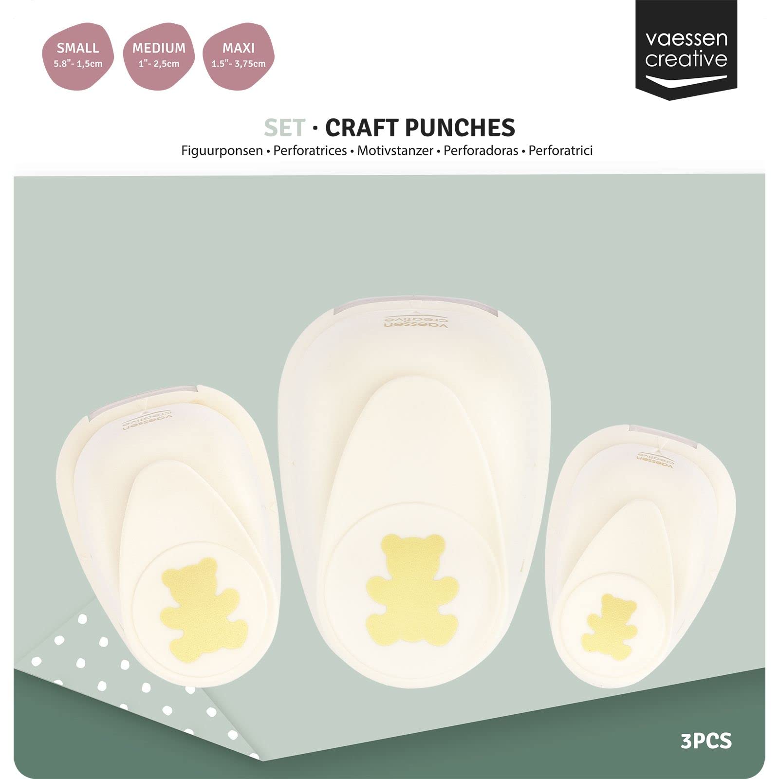 vaessen-cut-easy-stanzer-set-tiere-3-stk-b-r-f-r-papier image 4