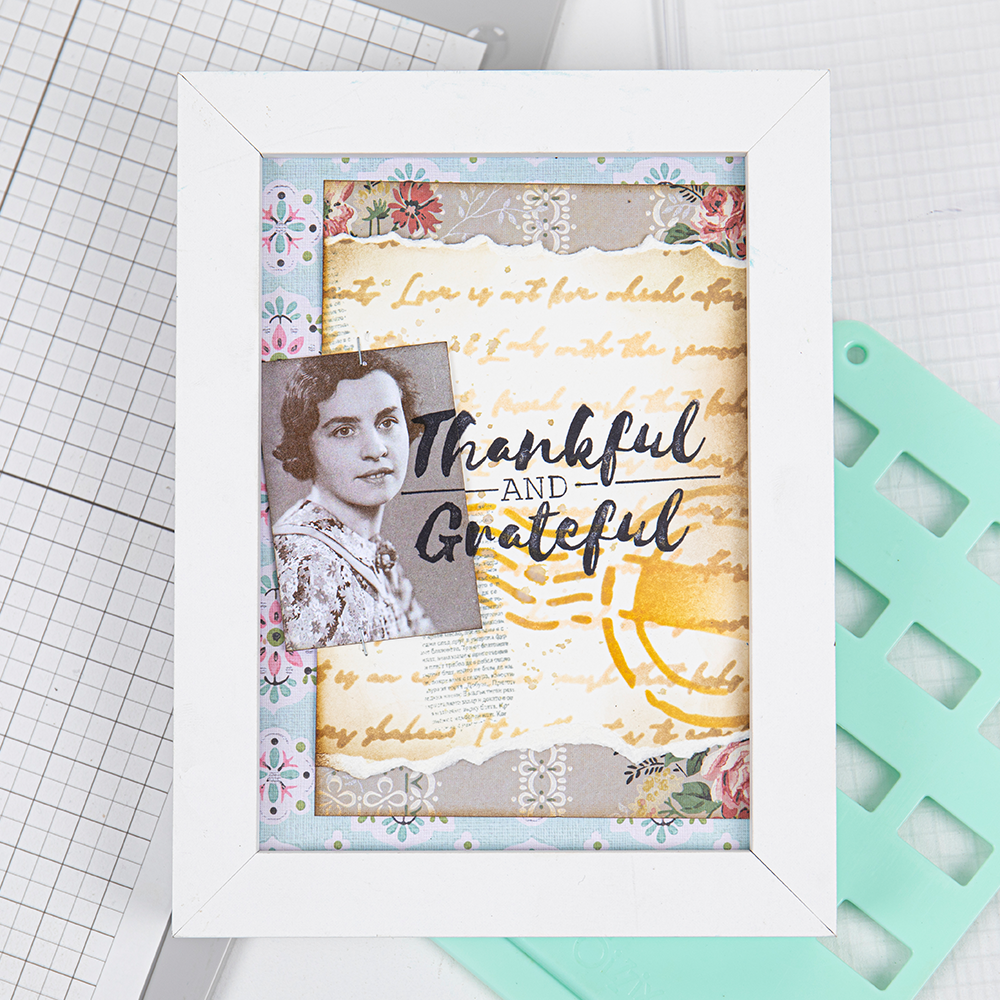 sizzix-scroll-text-layered-stencils-schablonen-4er-olivia-rose image 5