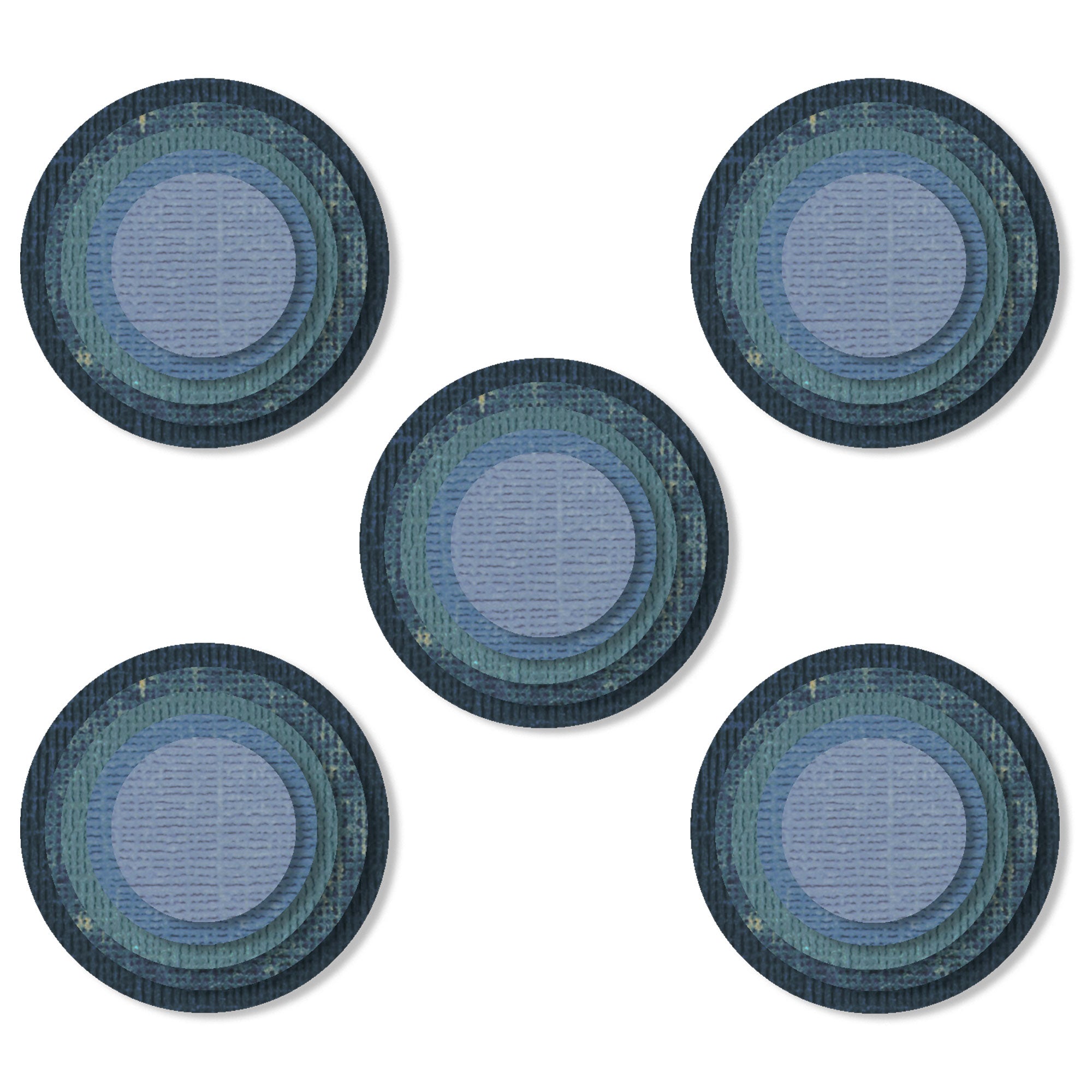 sizzix-thinlits-stacked-tiles-circles-stanzform-25-tlg-kreise image 1