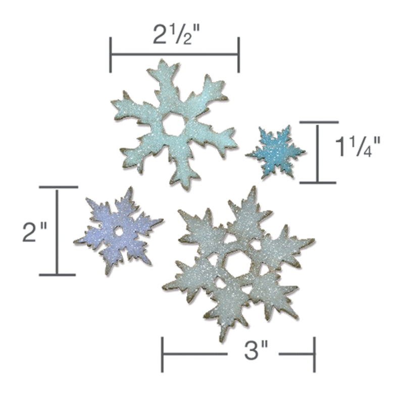 sizzix-bigz-l-stacked-snowflakes-stanzform-schneeflocken image 2