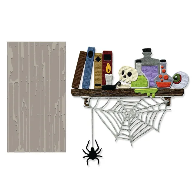 sizzix-thinlits-vault-laboratory-pr-gefolder-14tlg-halloween image 1