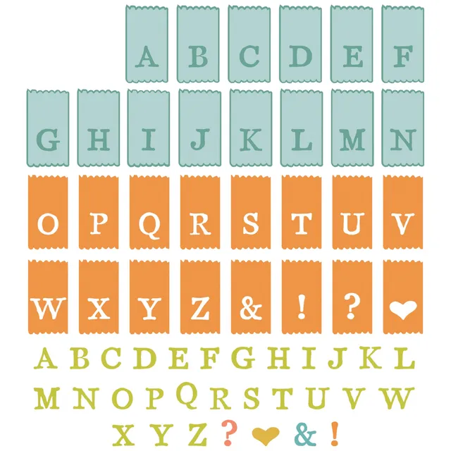 sizzix-framelits-tab-stamp-alpha-stempel-60-stanzen-10-tlg image 1