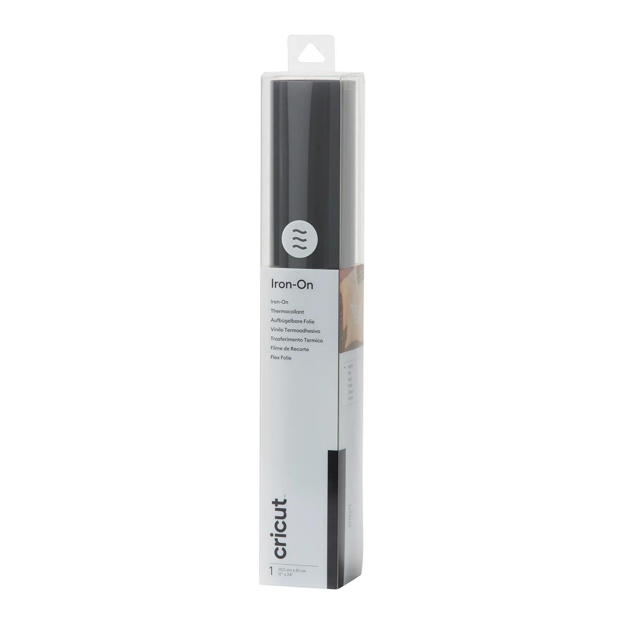 cricut-maker-everyday-iron-on-b-gelfolie-schwarz-61cm image 1