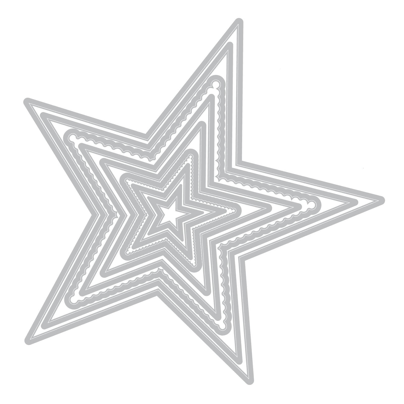 sizzix-framelits-fancy-stars-stanzschablone-sterne-8tlg image 5