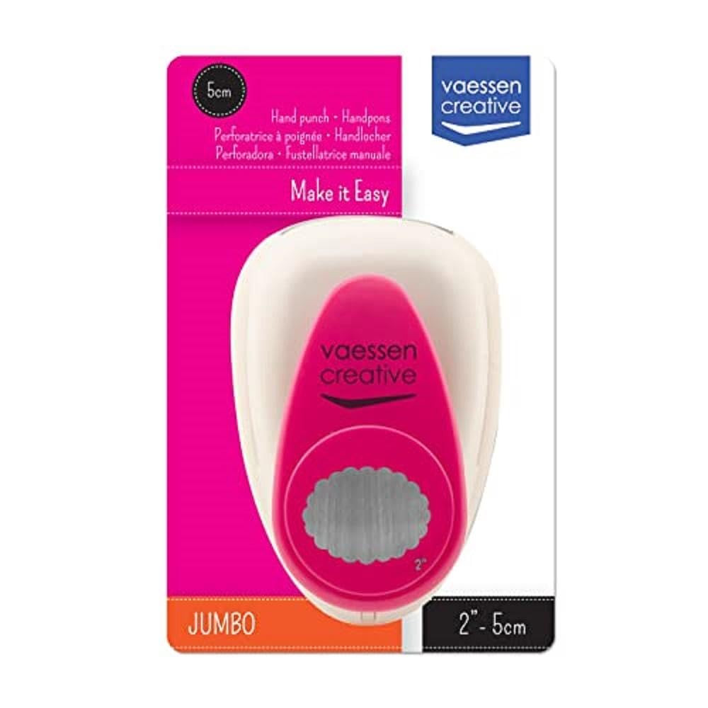 vaessen-creative-cut-easy-motivstanzer-oval-3-2x4-5cm-wei-rosa image 4