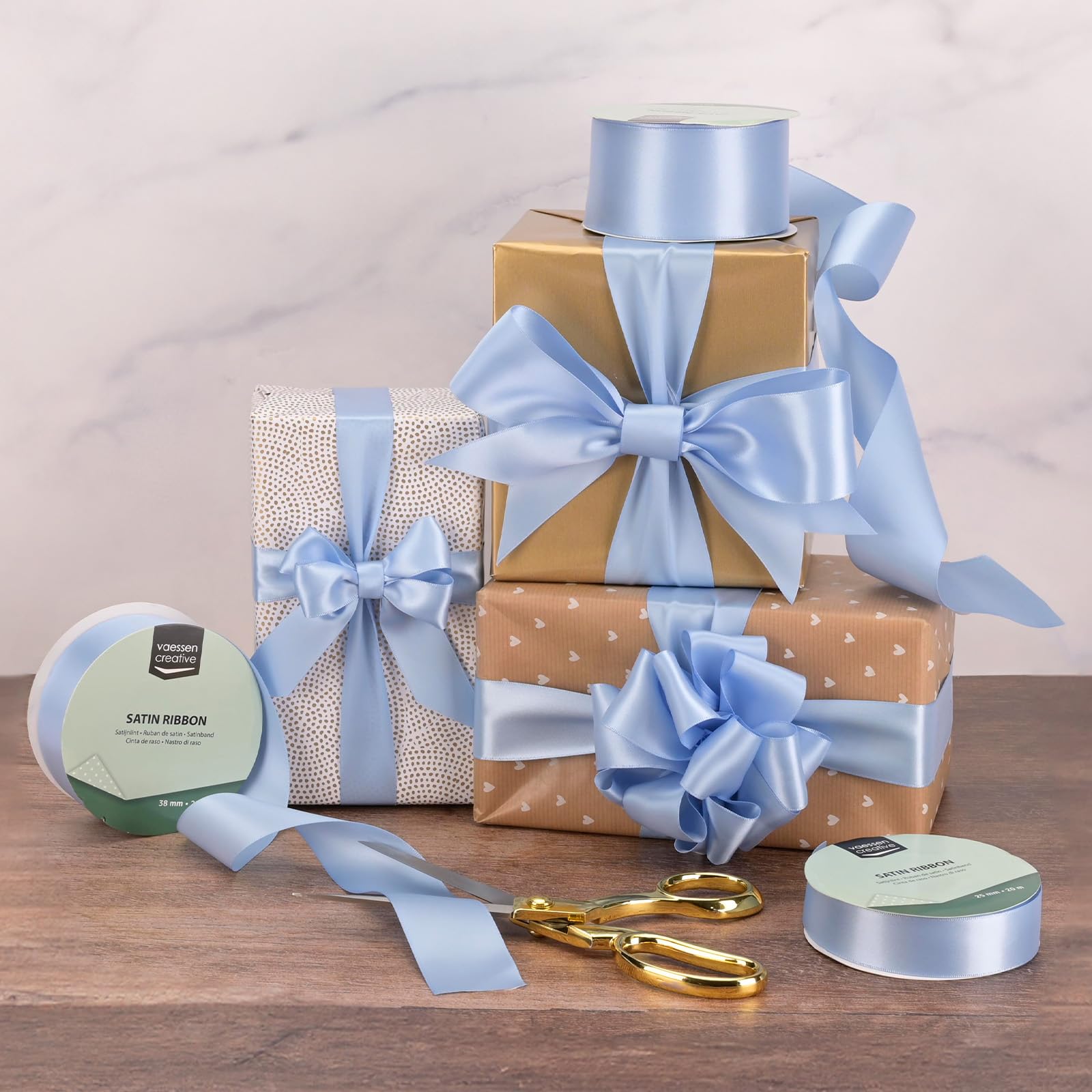 vaessen-creative-florence-satinband-hellblau-20-m-x-25-mm-doppelseitiges-geschen image 3