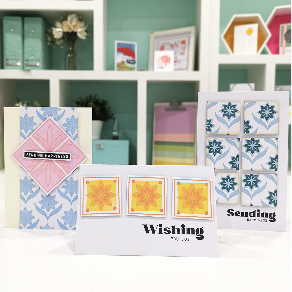 sizzix-layered-clear-stamps-geo-repeat-stempel-9er-set-geometrisch image 4