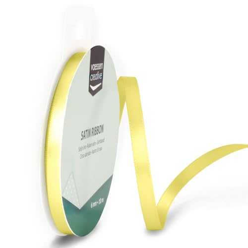 vaessen-florence-satinband-6mmx10m-pastellgelb-dekoband image 7