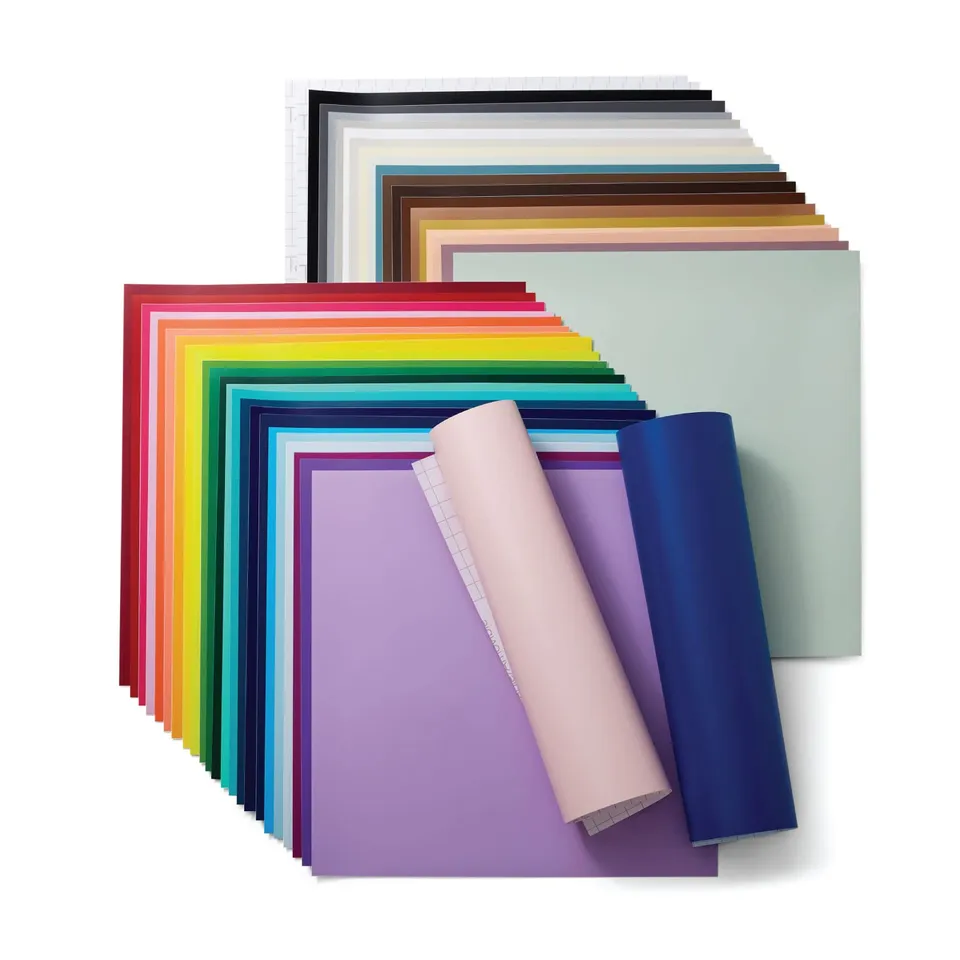 cricut-maker-vinyl-removable-everything-sampler-45tlg-30x30-cm image 1