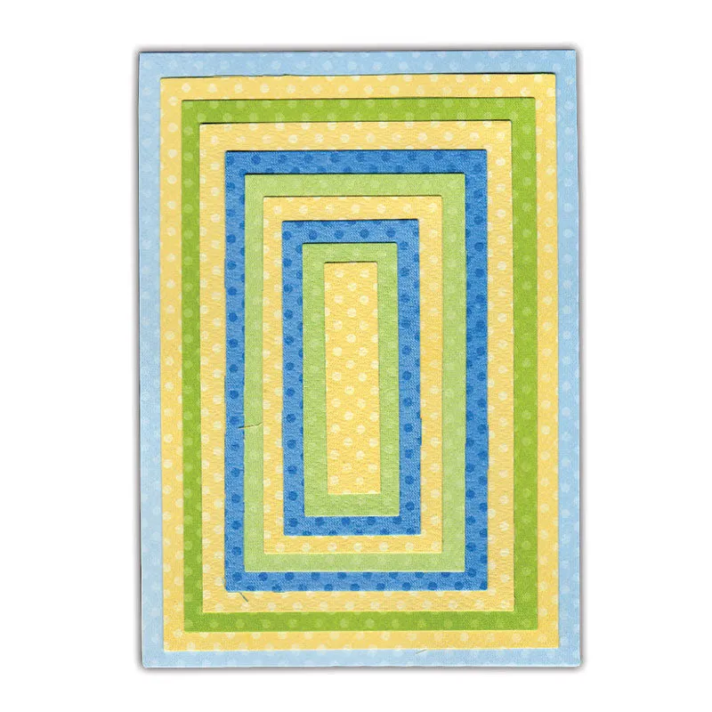 sizzix-framelits-rechtecke-2-stanzschablonen-10tlg image 1