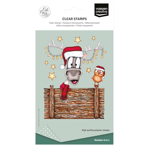 vaessen-cut-easy-silikonstempel-weihnachtsdeko-14-st-a6-transparent image 6