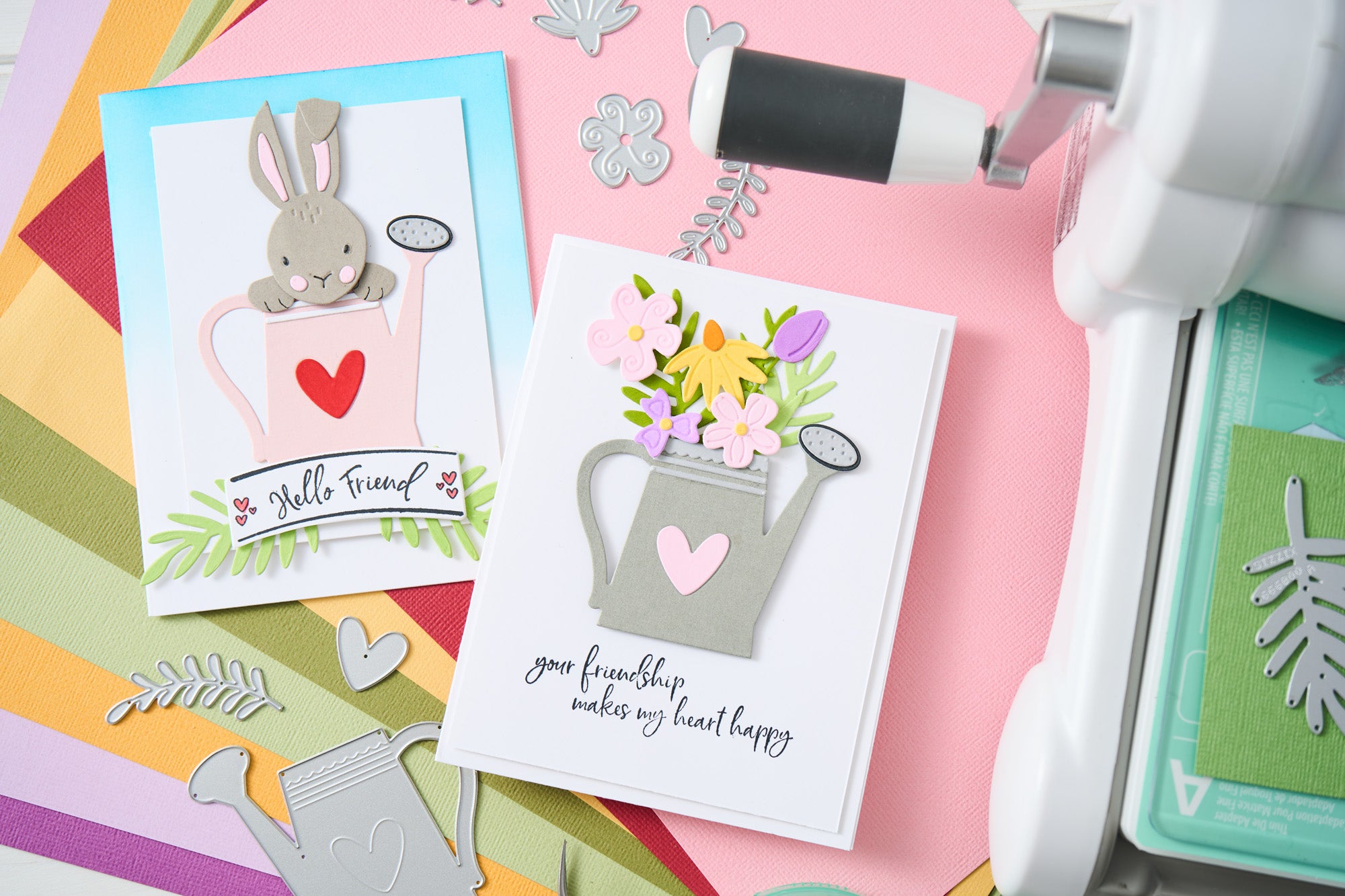 sizzix-thinlits-sprinkled-with-love-stanzschablonen-22tlg-blumen image 2