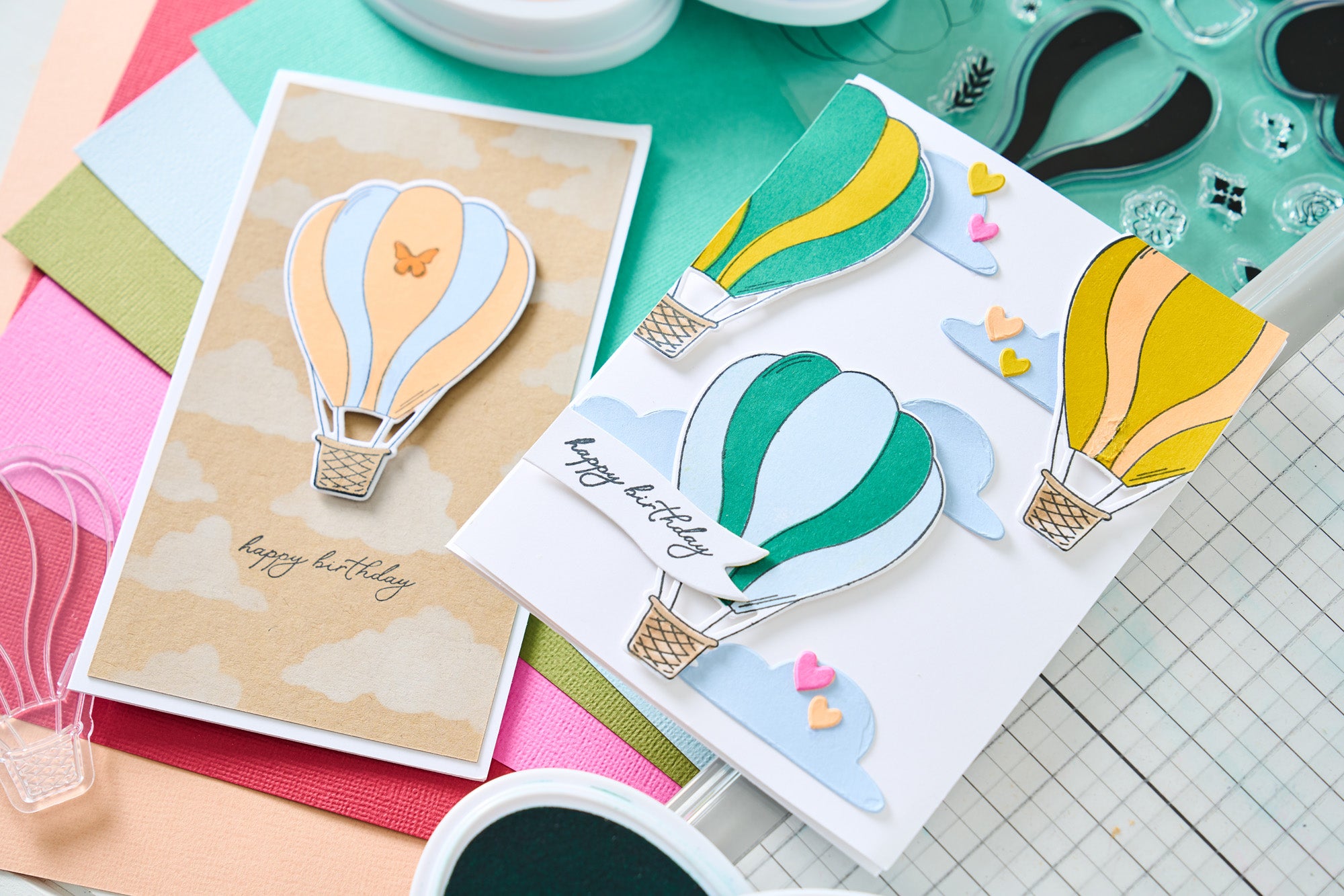 sizzix-clear-stamps-up-and-away-stempelset-a5-30tlg-ballons image 5