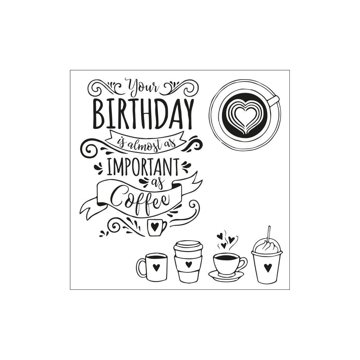 sizzix-framelits-stanzschablonen-stempel-cafe-set-7tlg image 2