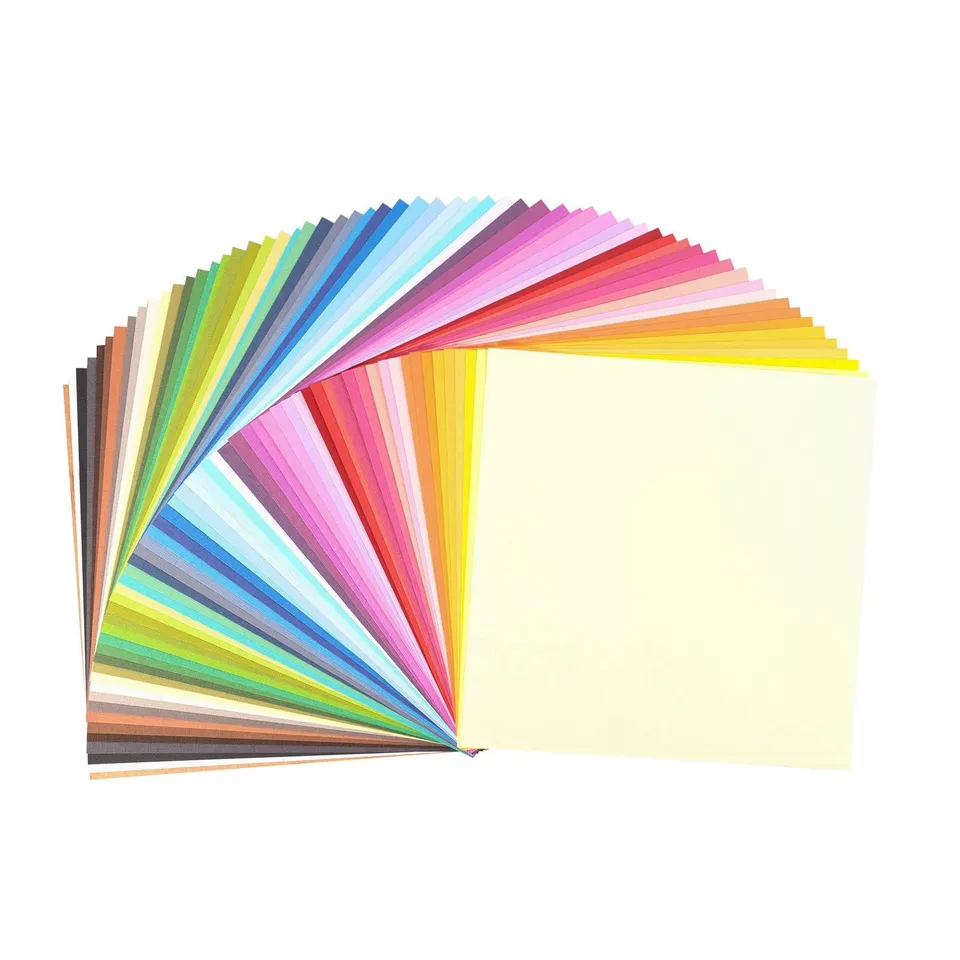 vaessen-florence-cardstock-papier-30-5x30-5-cm-60-blatt-farbenmix-216-g image 1