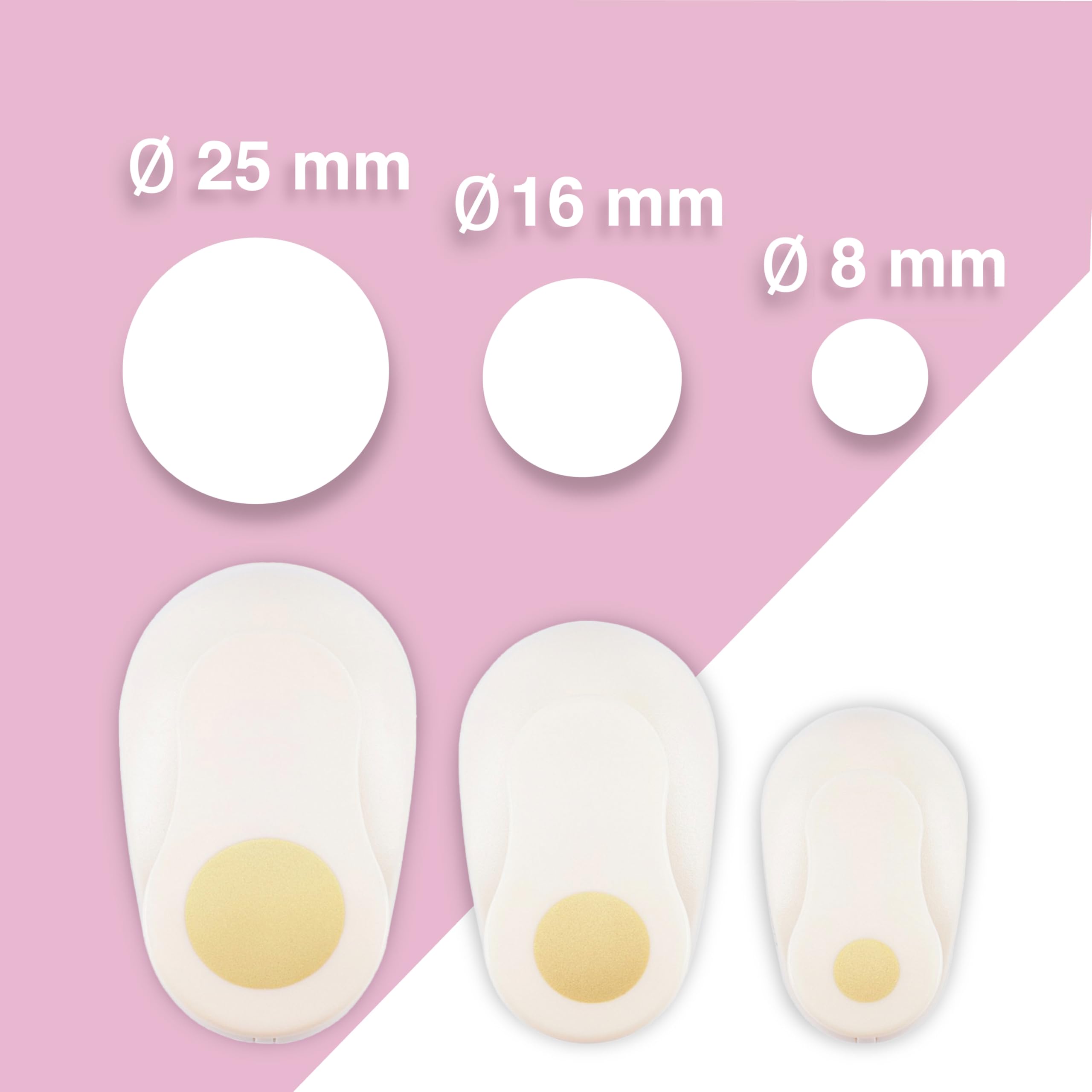 vaessen-creative-cut-easy-kreisstanzer-set-8-16-25-mm-wei-3-tlg image 3