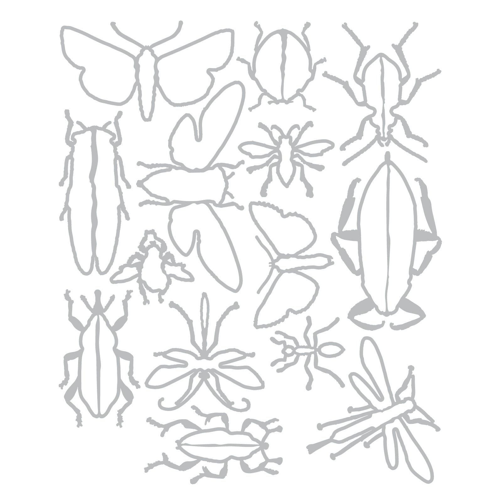 sizzix-framelits-entomology-tim-holtz-stanzschablonen-14tlg-insekten image 3
