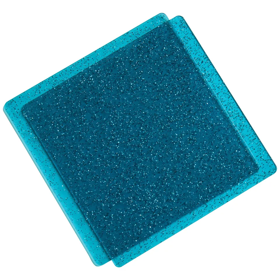 sizzix-big-shot-schneideplatten-6x6-zoll-paar-t-rkis-glitzer image 1