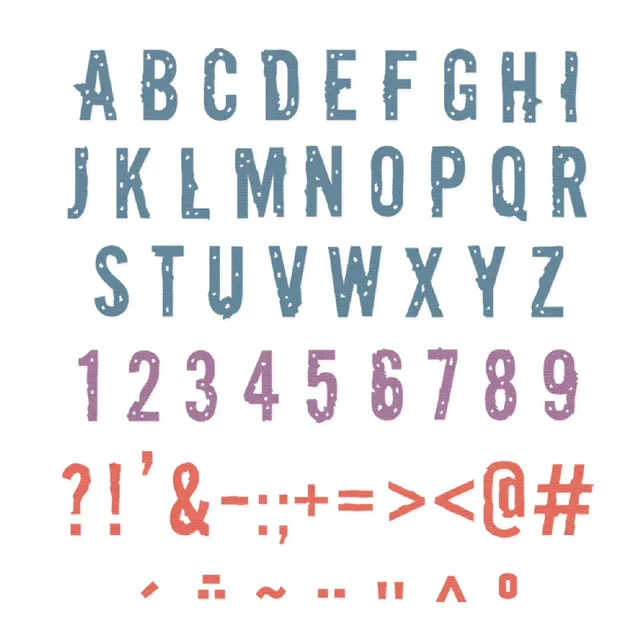 sizzix-thinlits-typography-buchstaben-stanzschablonen-43-tlg image 1