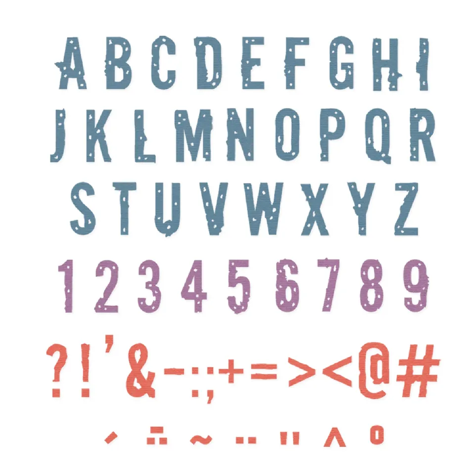 sizzix-thinlits-typography-buchstaben-stanzschablonen-43-tlg image 1
