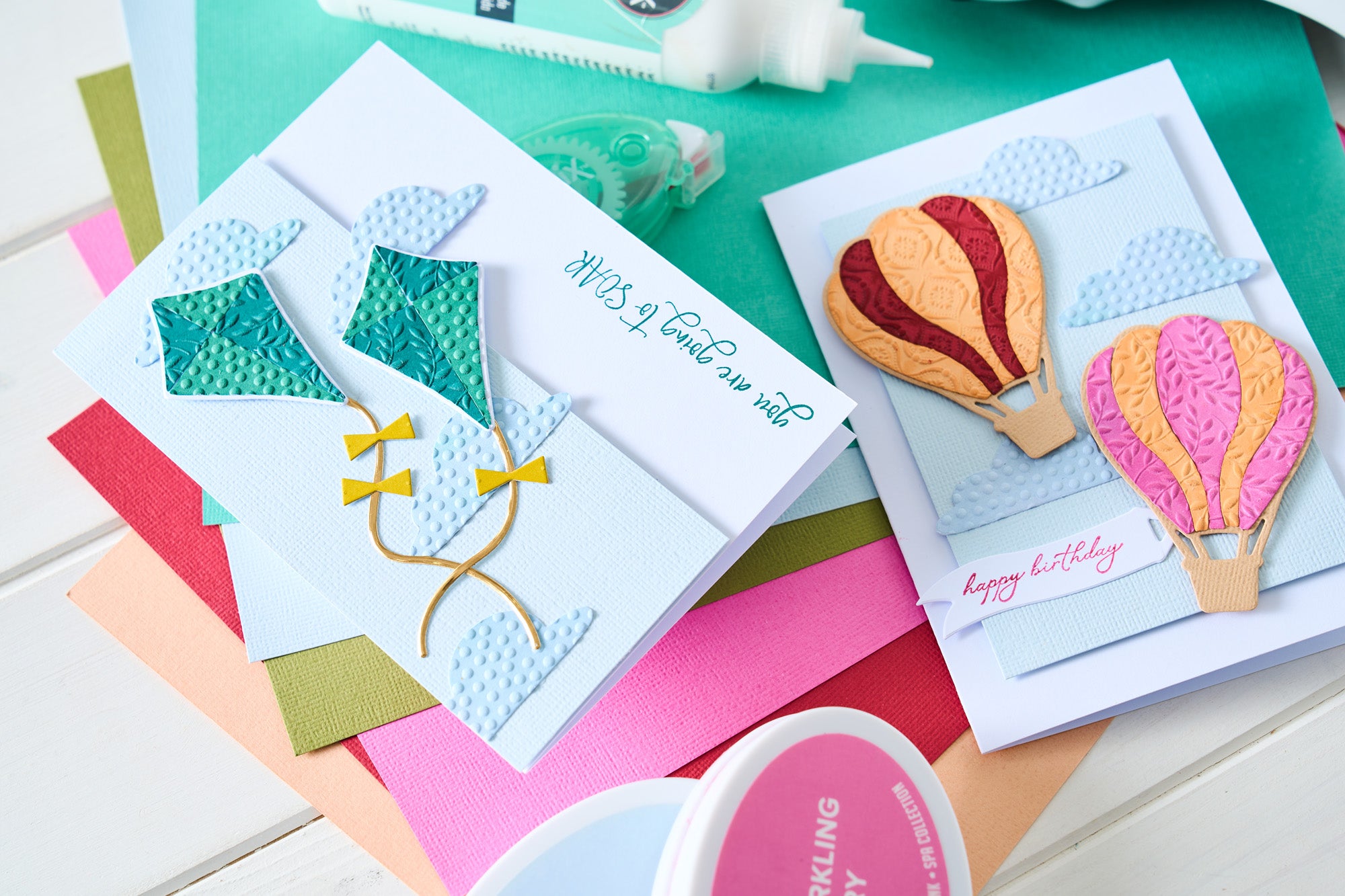 sizzix-clear-stamps-skys-the-limit-stempelset-21tlg-drachen image 5