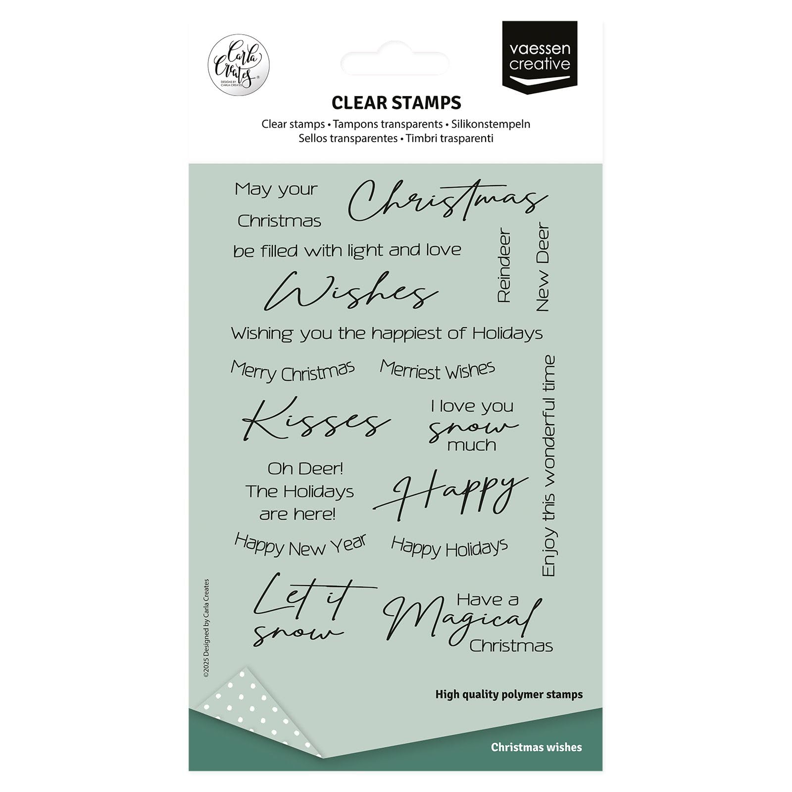 vaessen-creative-cut-easy-silikonstempel-weihnachtskugeln-12x image 7