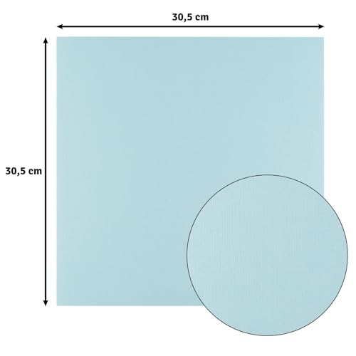 vaessen-florence-tonkarton-ocean-blau-30-5cm-10-bogen-leinen-250g image 6