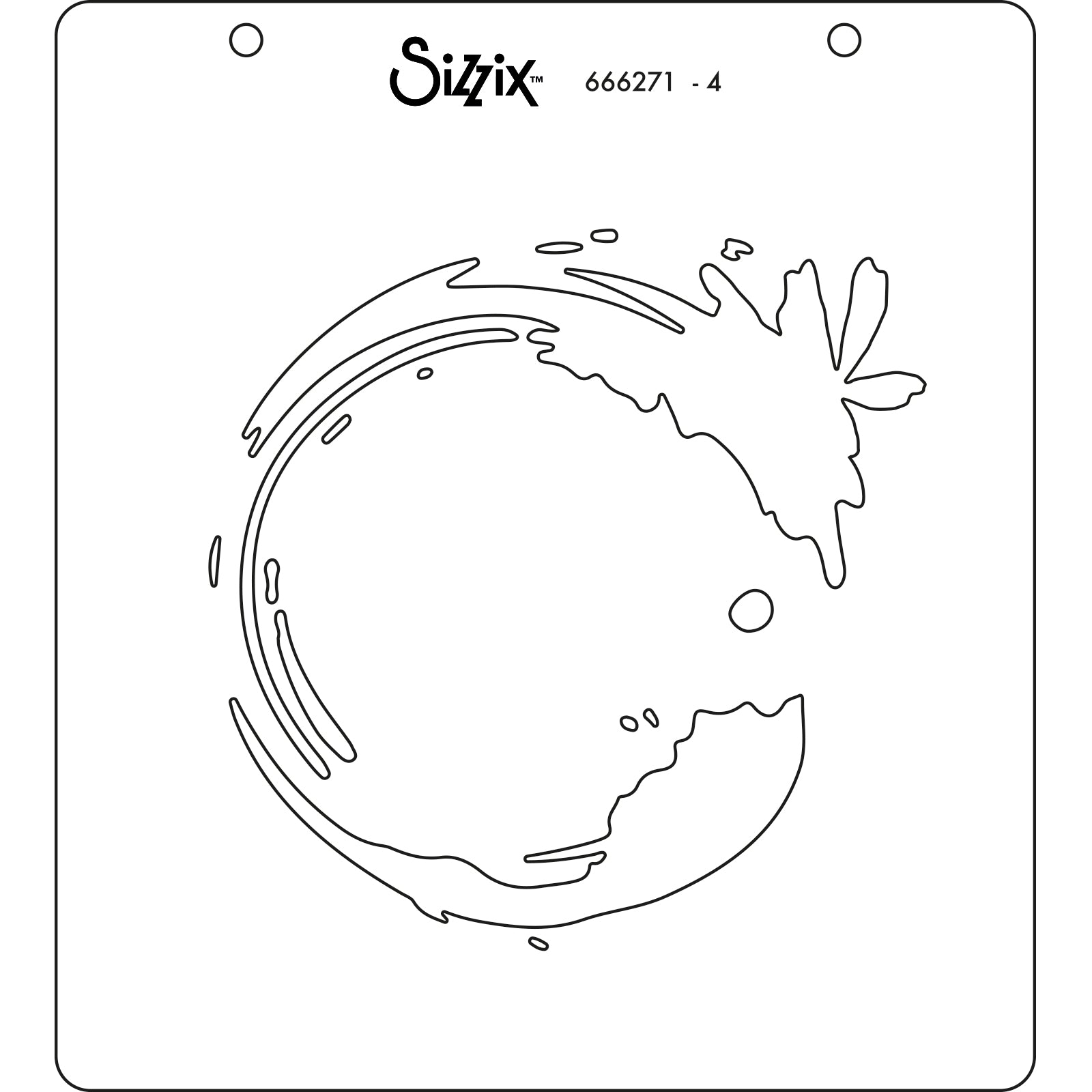 sizzix-layered-stencils-painted-schablonen-4-tlg-abstrakt image 5