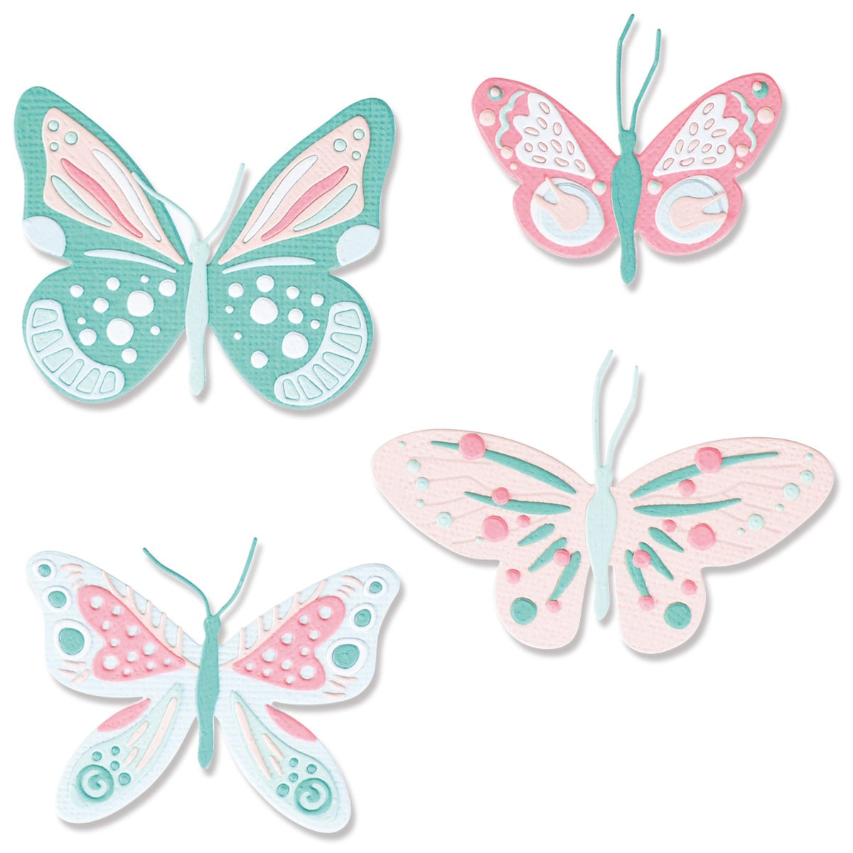 sizzix-thinlits-patterned-butterflies-stanzen-29tlg-schmetterlinge image 1