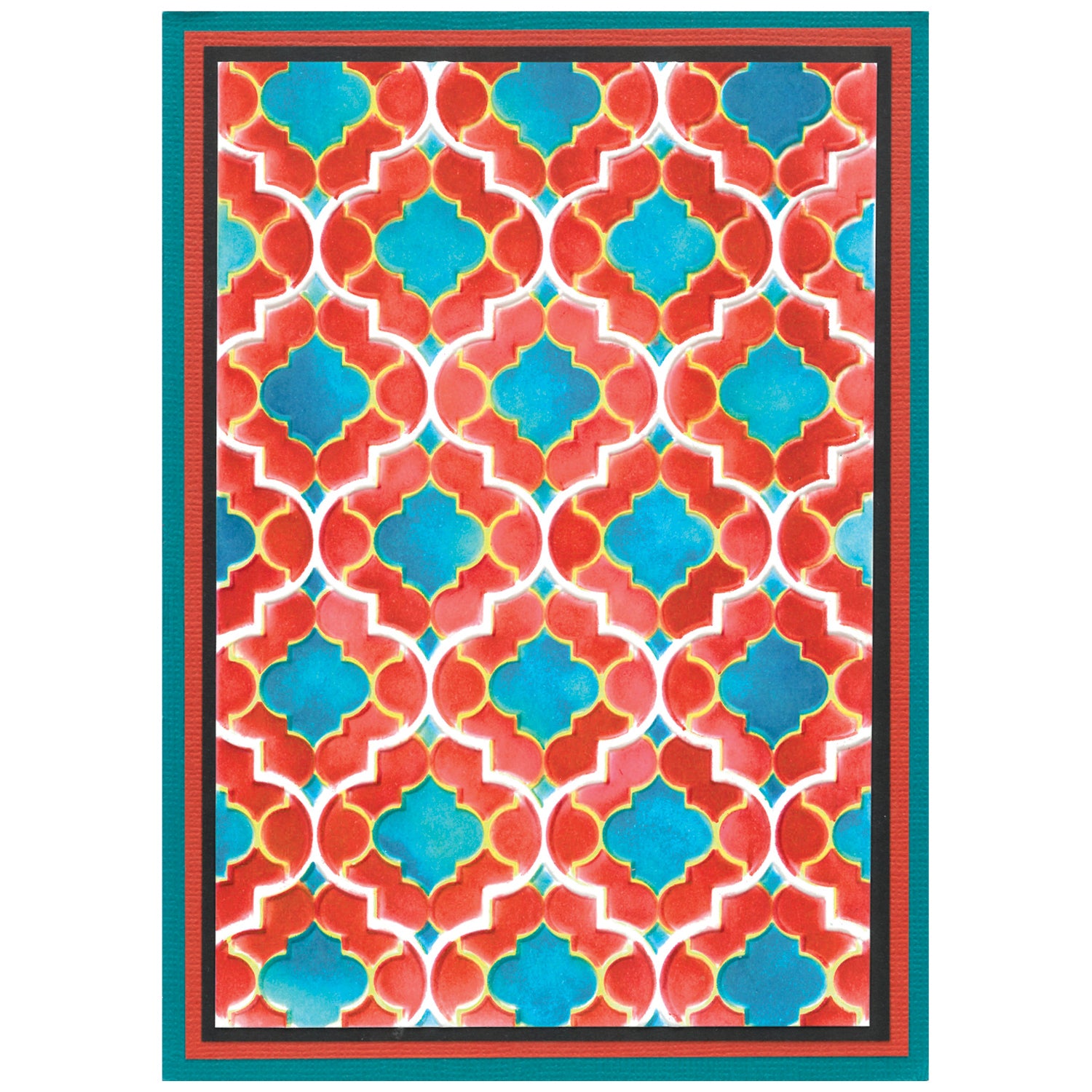 sizzix-textures-from-afar-2-schablonen-set-a6-4-tlg-geometrisch image 2