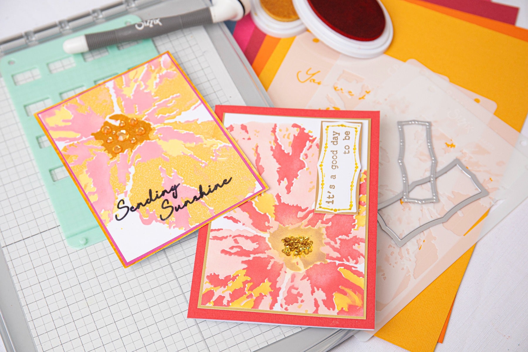 sizzix-layered-stencils-cosmopolitan-schablonen-a6-4-tlg image 2