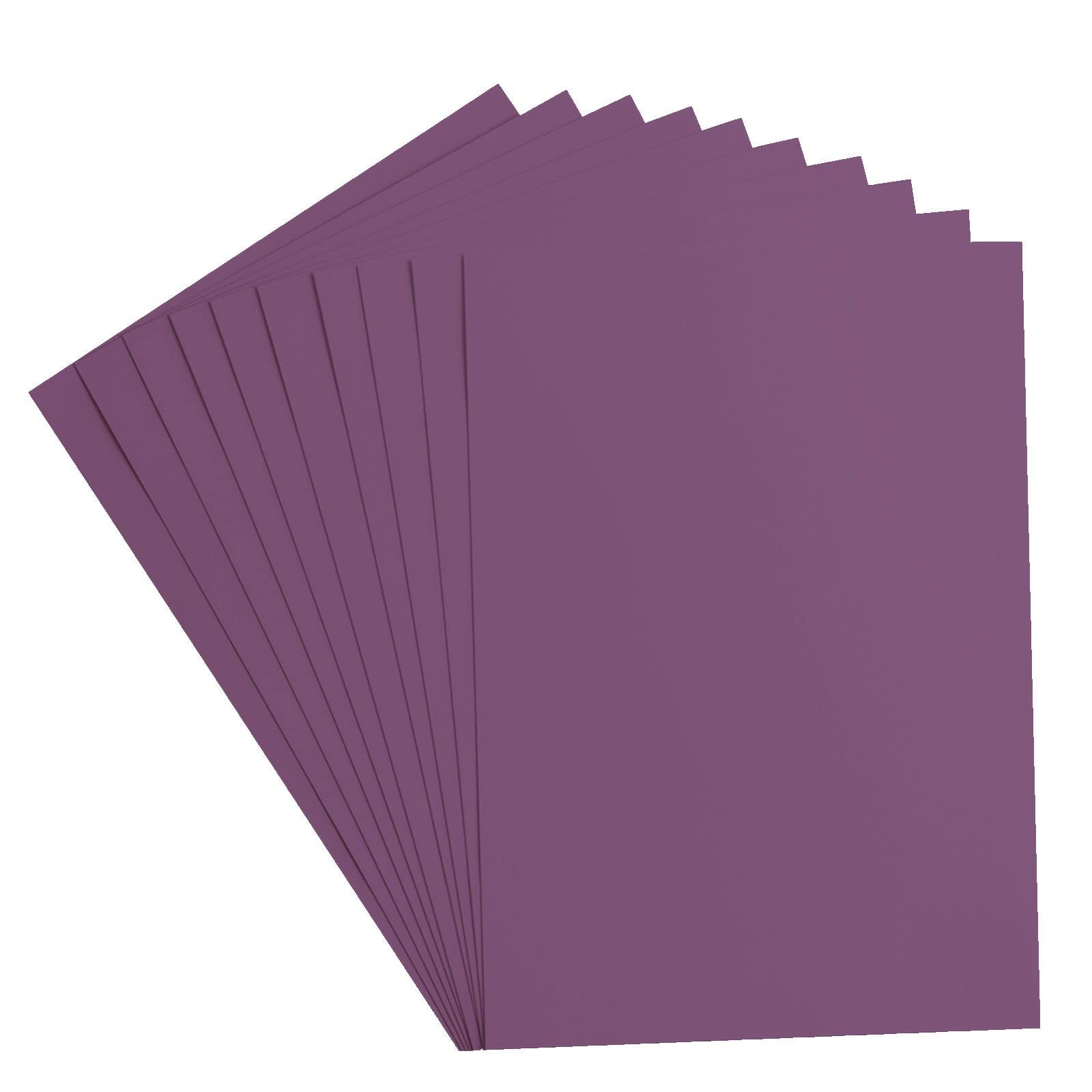 vaessen-florence-cardstock-tonkarton-lila-a4-10-bogen-216g image 3