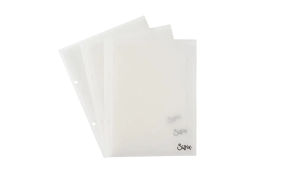 sizzix-die-storage-envelopes-aufbewahrungsh-llen-transparent-3er-pack image 1