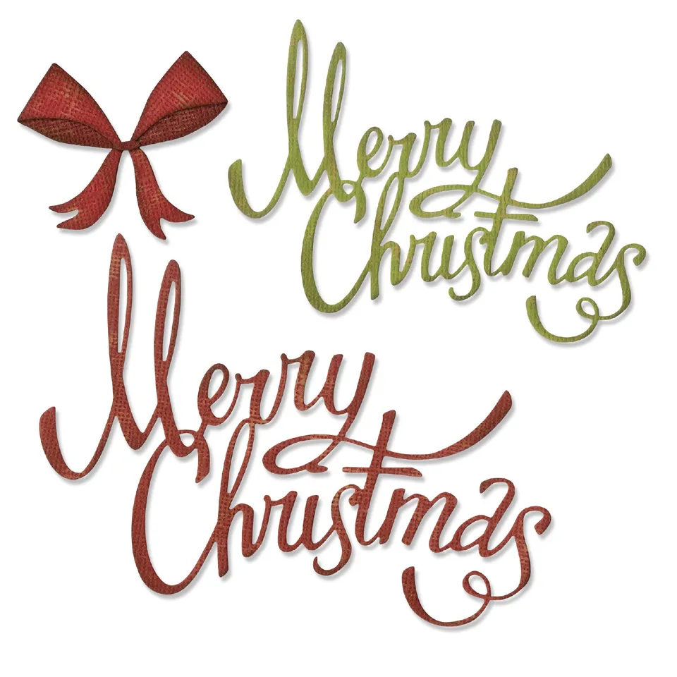 sizzix-thinlits-christmas-ribbon-stanzen-4tlg-tim-holtz image 1