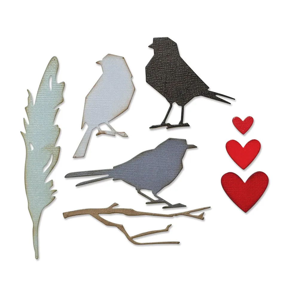sizzix-thinlits-vault-lovebirds-stanzschablonen-v-gel-8-tlg image 1