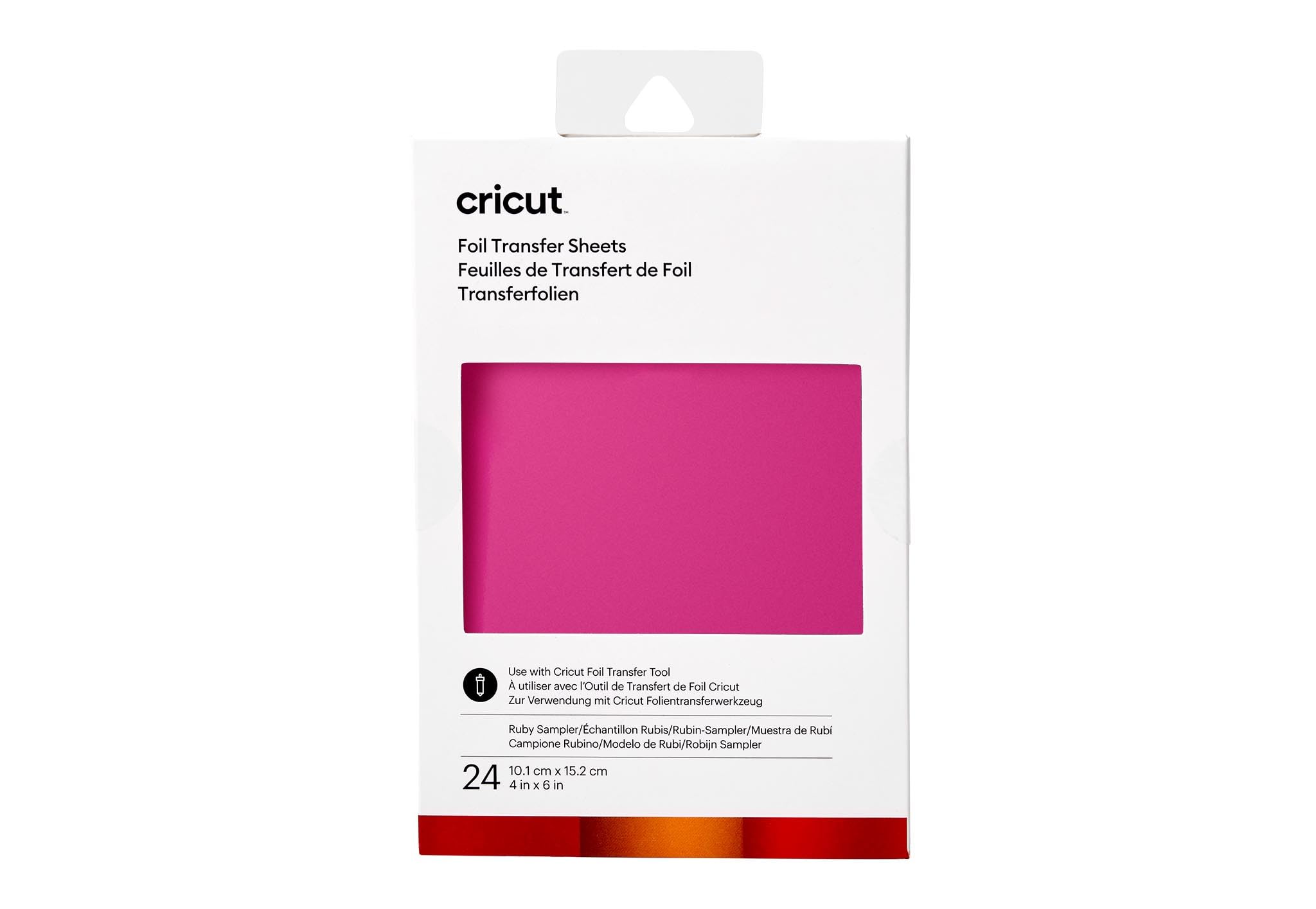 cricut-maker-transferfolie-juwelen-24-bl-tter-10-1x15-2-cm image 2