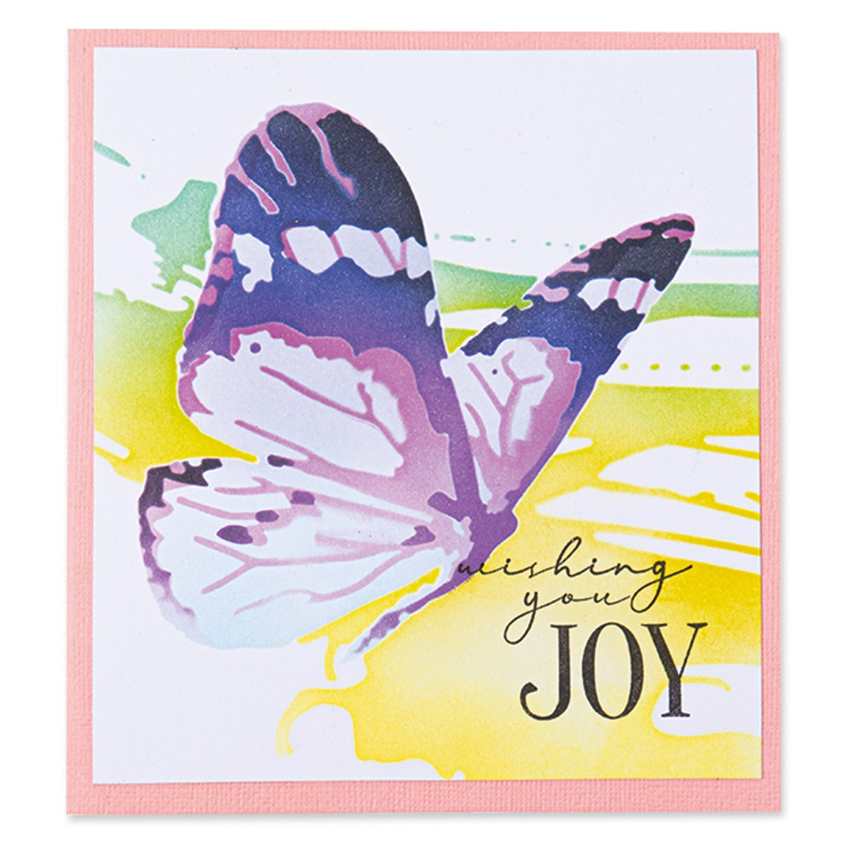 sizzix-layered-stencils-butterfly-schablonen-4tlg-schmetterling image 1