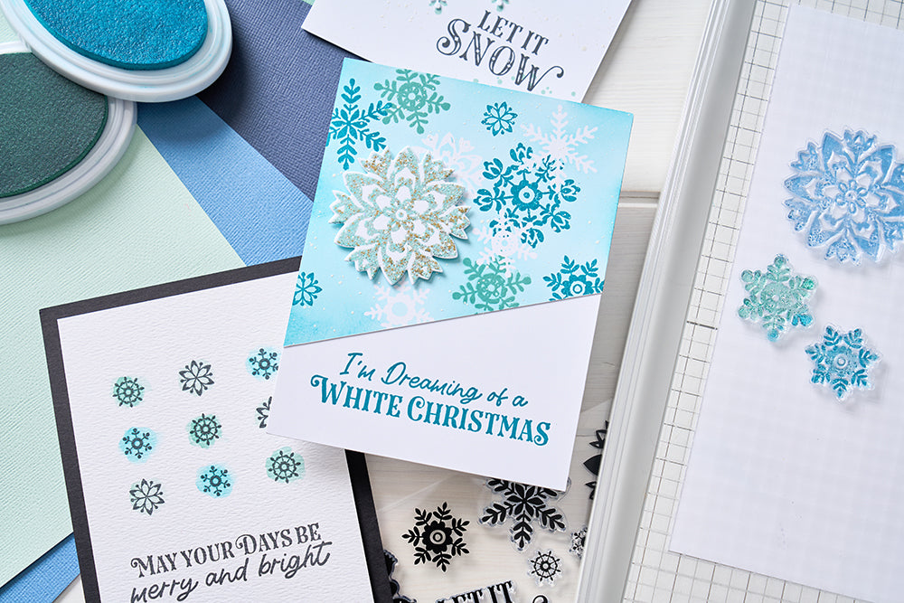 sizzix-clear-stamps-white-christmas-catherine-pooler-12tlg-schnee image 6