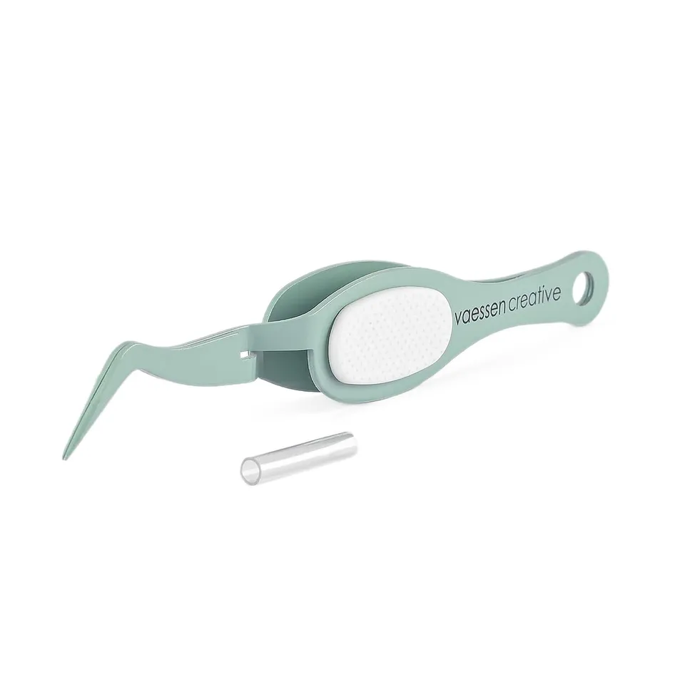 vaessen-creative-cut-easy-pr-zisionspinzette-mint-gebogen image 1