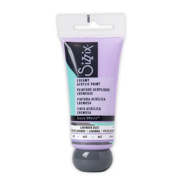sizzix-effectz-acrylfarbe-lavender-dust-60ml-matt-lila image 1