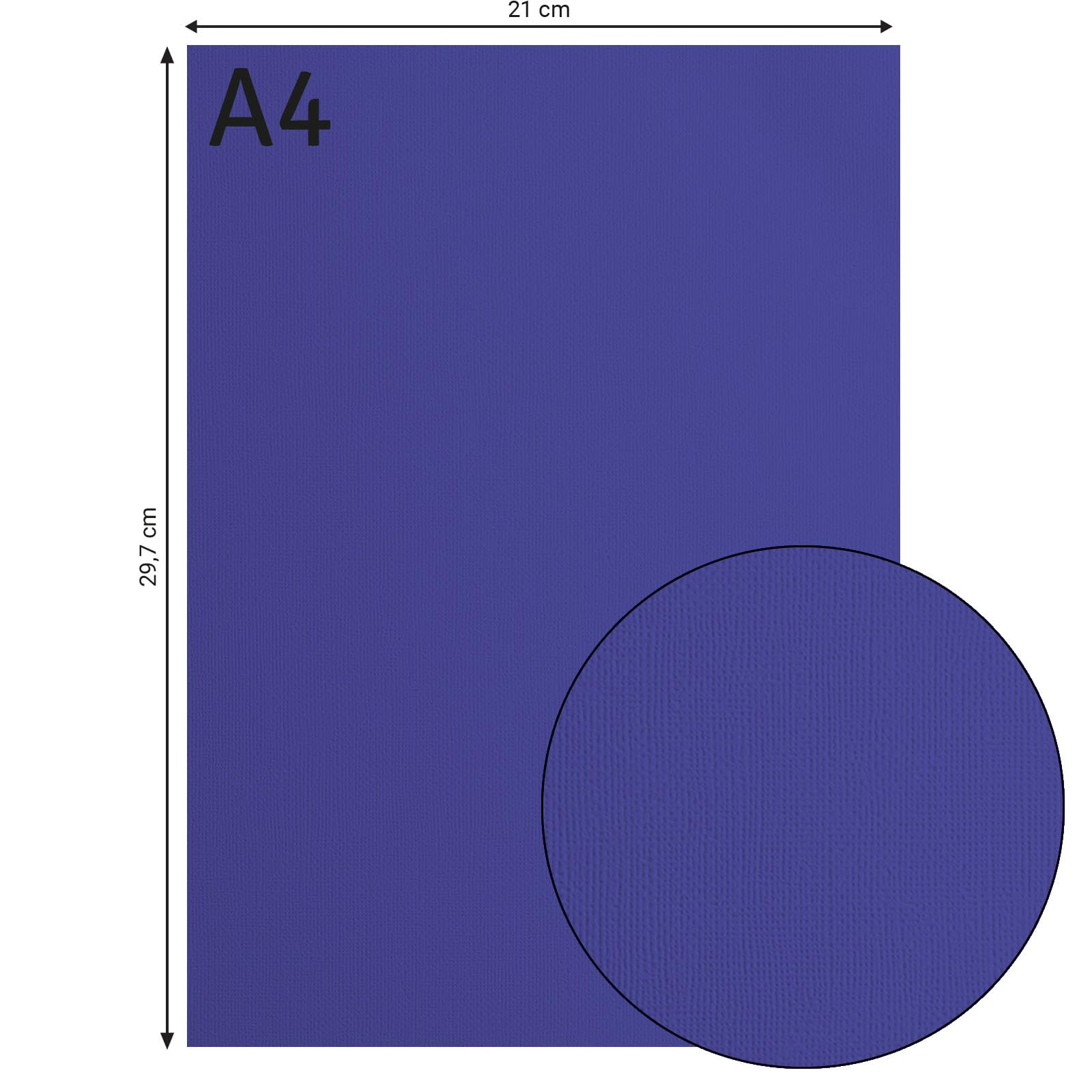 vaessen-creative-florence-tonkarton-a4-ink-blau-25-blatt-216-g image 3