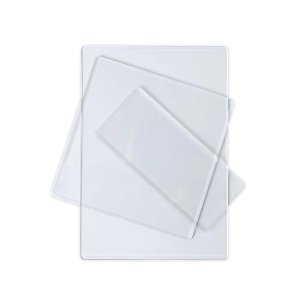 sizzix-big-shot-schneideplatten-set-3-teilig-transparent image 1
